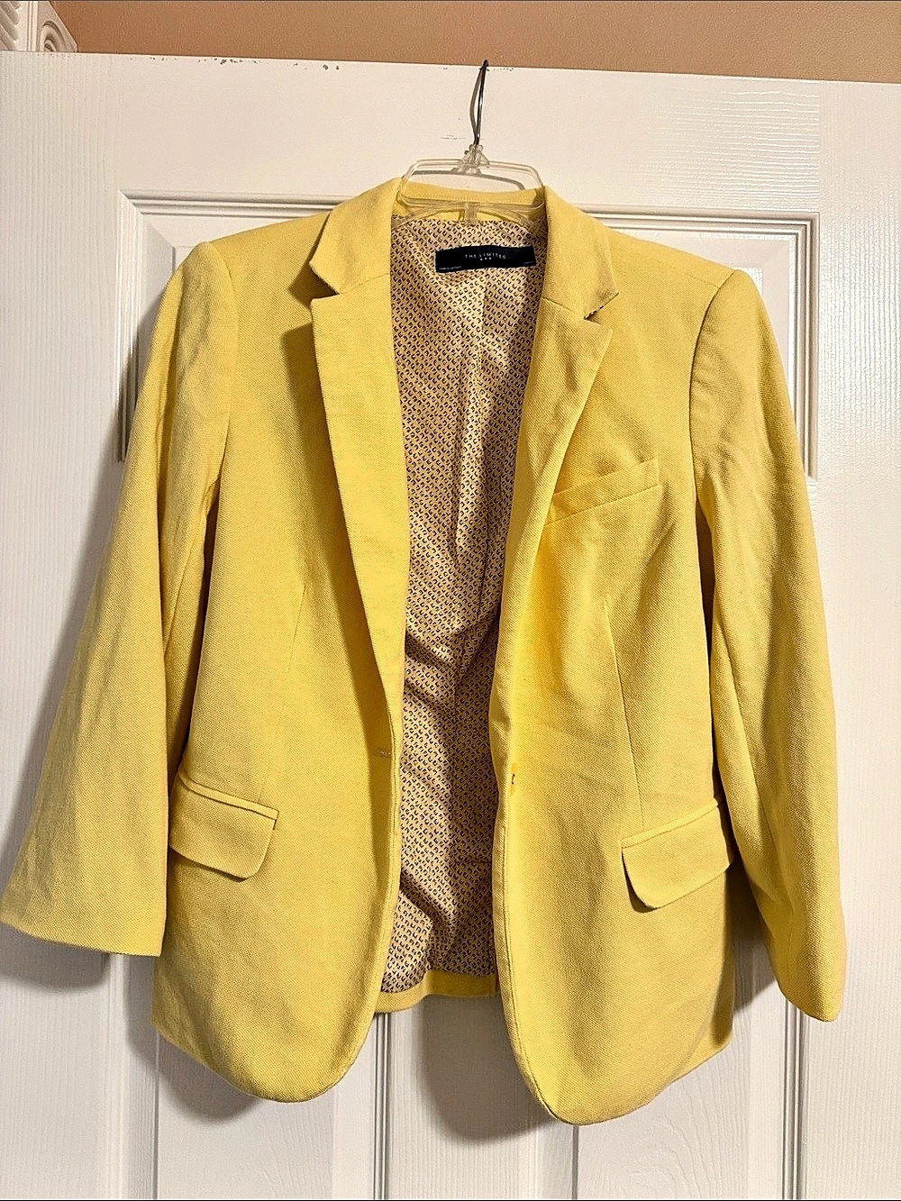 The Limited Yellow Blazer